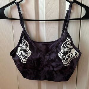 Darc Sport “Everson Seamless” Purple Night Marble Sports Bra
